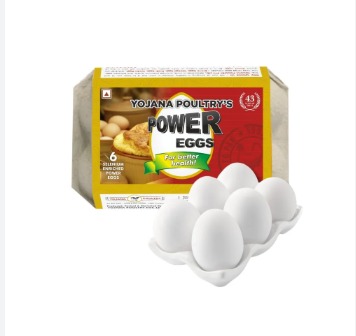 Yojana Poultry Power Eggs-6PER PACK Pack
